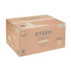 Scutece Hipoalergenice Eco Kit&Kin Chilotel Maxi, Marimea 4, 9-15 kg, 132 buc
