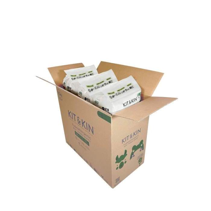 Scutece Hipoalergenice Eco Kit&Kin Chilotel YP2, Marimea 8,  19 kg+, 84 buc 3921 KKS8PANTSCASE