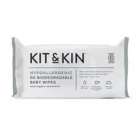 Servetele Umede Biodegradabile Kit&Kin 60 buc