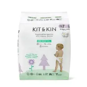 Scutece Hipoalergenice Eco Kit&Kin Chilotel XXL, Marimea 7, 17 kg+, 16 buc Scutece Hipoalergenice Eco Kit&Kin Chilotel XXL, Marimea 7, 17 kg+, 16 buc