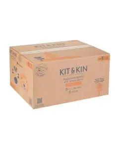 Scutece Hipoalergenice Eco Kit&Kin Chilotel Junior, Marimea 5, 12-17 kg, 120 buc  33861 KKS5PANTSCASE