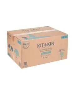 Scutece Hipoalergenice Eco Kit&Kin Chilotel XL6, Marimea 6, 15 kg+, 108 buc  33857 KKS6PANTSCASE