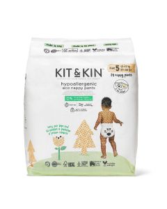 Scutece Hipoalergenice Eco Kit&Kin Chilotel Junior, Marimea 5, 12-17 kg, 20 buc  18110 KKS5PANTSCP
