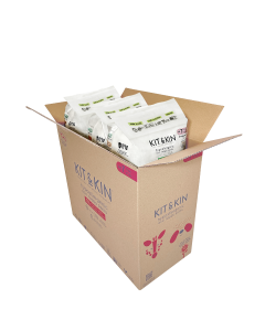 Scutece Hipoalergenice Eco Kit&Kin Chilotel l XXL, Marimea 7, 17 kg+, 96 buc 2022 KKS7PANTSCASE