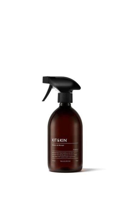 Solutie eco pentru curatat geamuri si oglinzi, Citrice, 500 ml, Kit & Kin